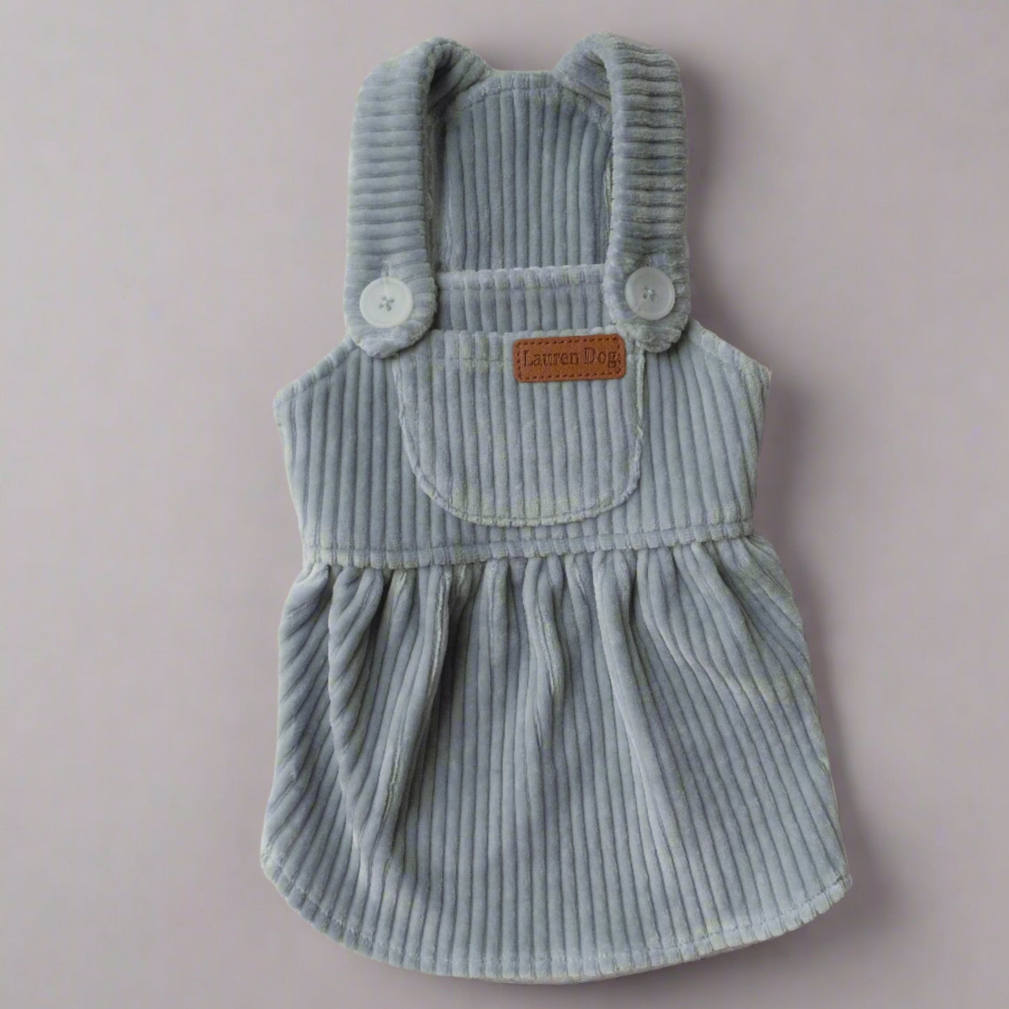 Corduroy Overall Dress
