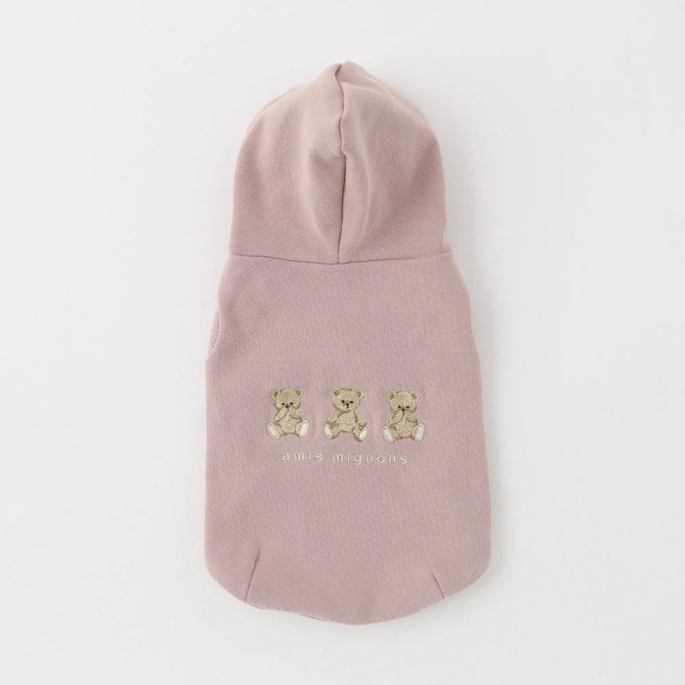 Sleeveless Bear Hoodie